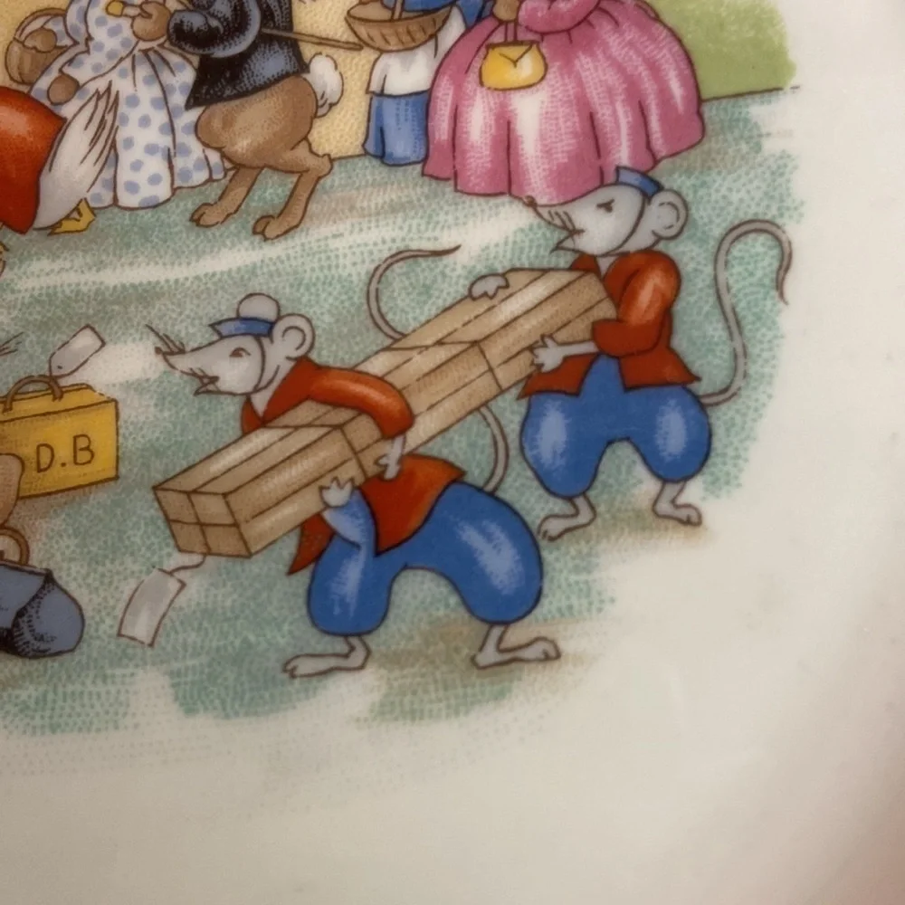1984 “Bunnykins” Royal Doulton Tableware LTD 1936 Golden Jubilee Celebration 8”